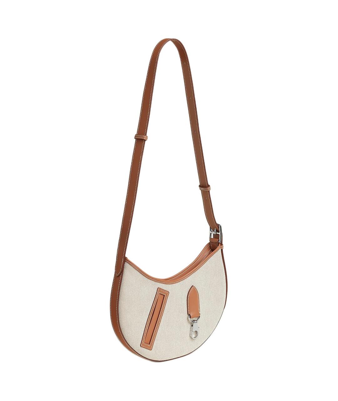 HERMES Бежевая сумка через плечо, фото 2