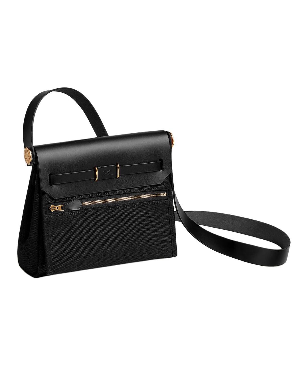 HERMES Черная сумка через плечо, фото 3