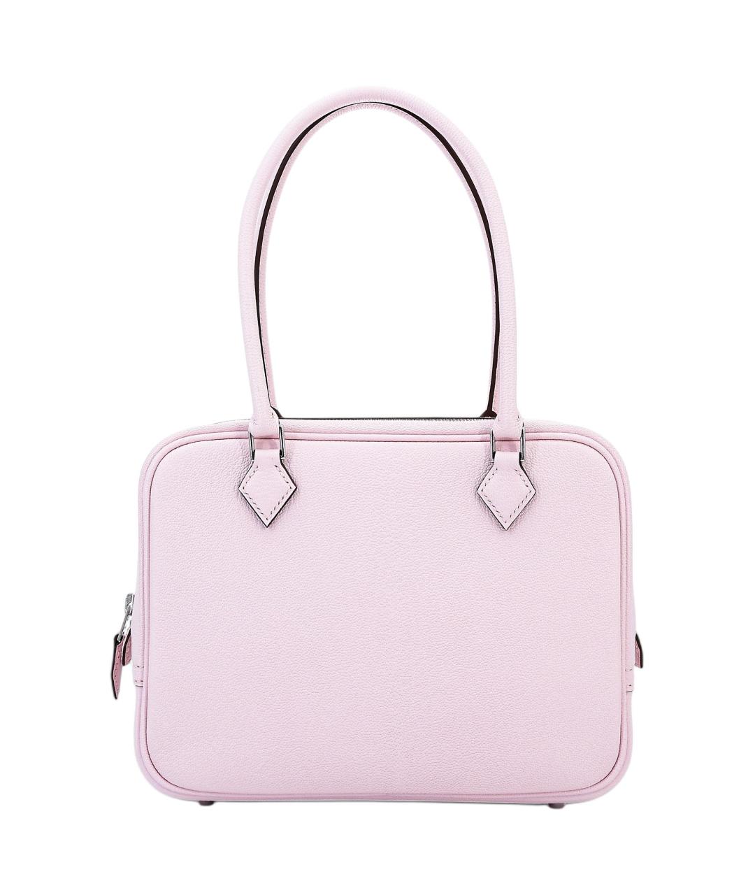 HERMES Розовая кожаная сумка через плечо, фото 3