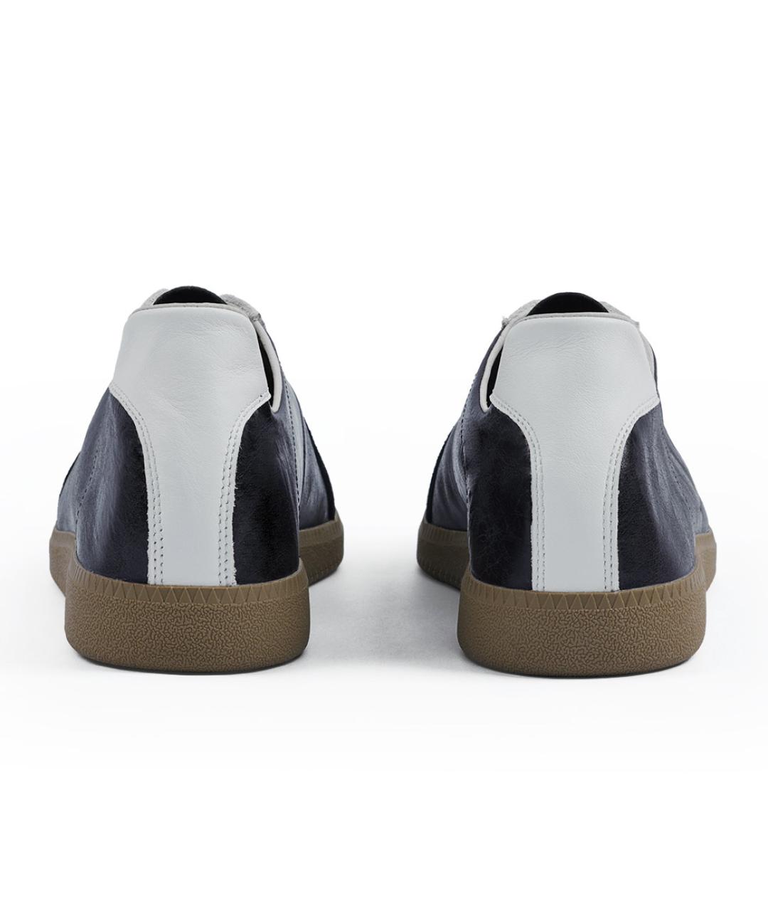 PANE Черные кожаные кеды, фото 5