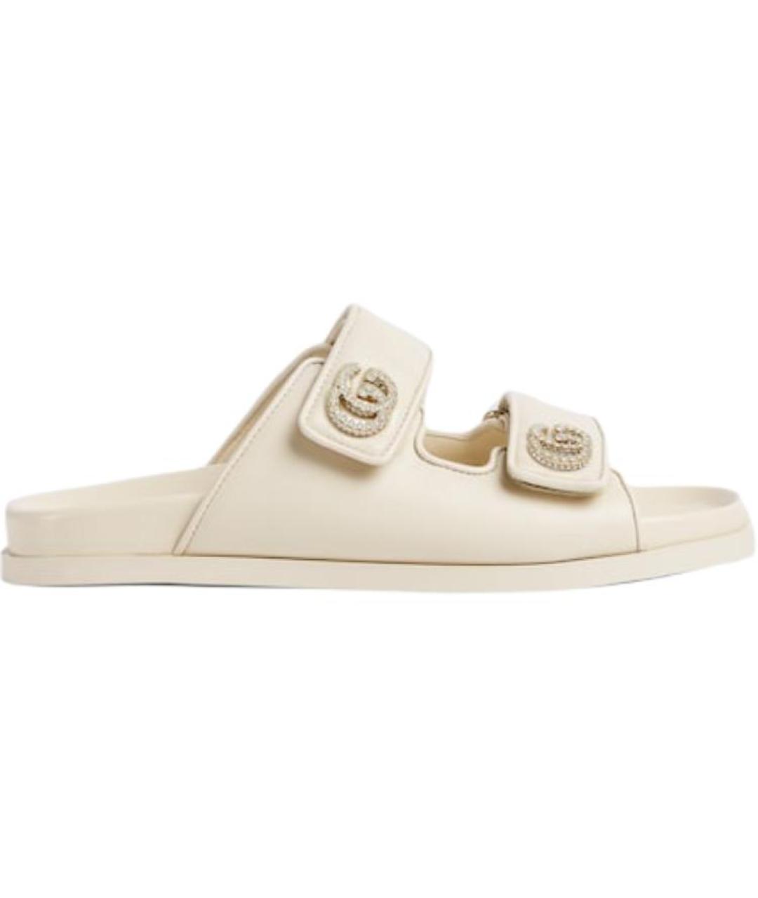 GUCCI Бежевые сандалии, фото 1
