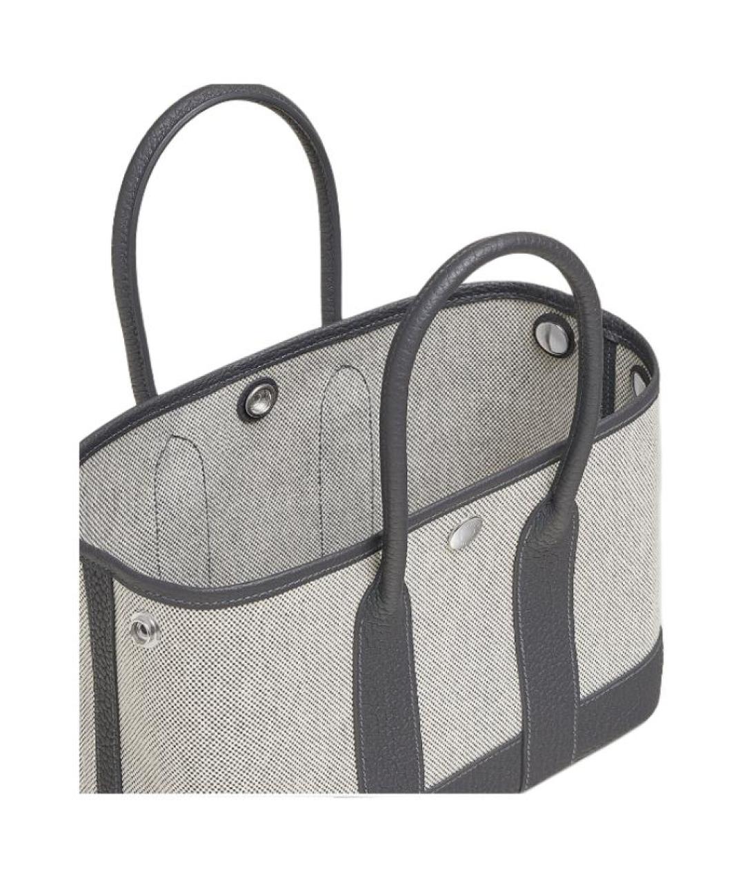 HERMES Серая сумка через плечо, фото 3