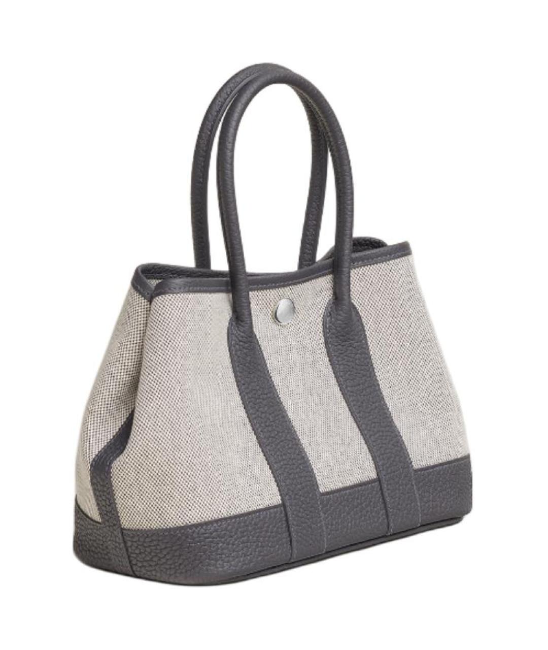 HERMES Серая сумка через плечо, фото 2