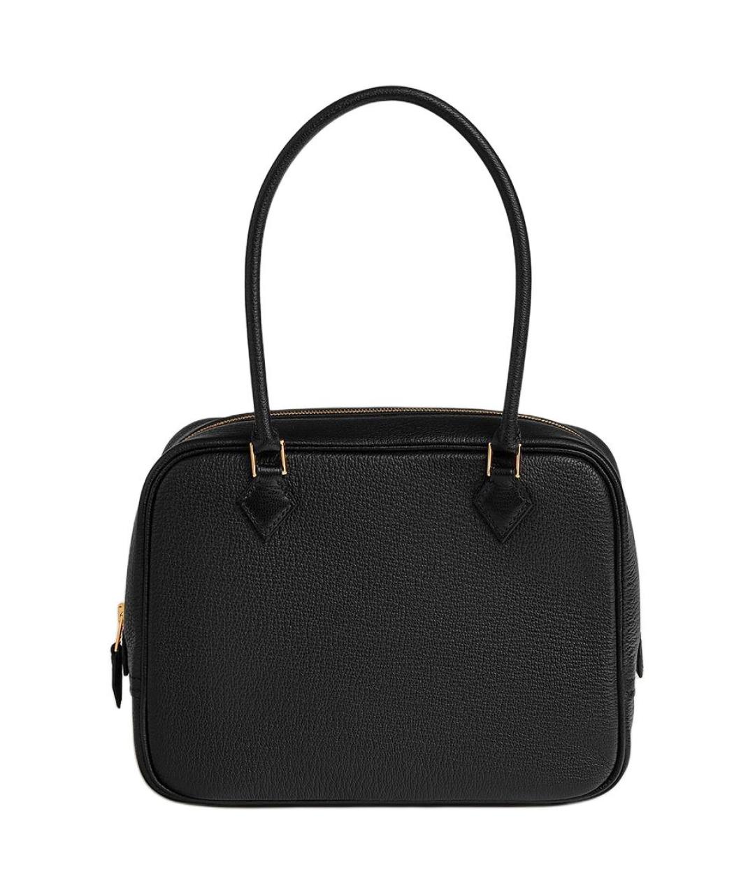 HERMES Черная кожаная сумка через плечо, фото 1