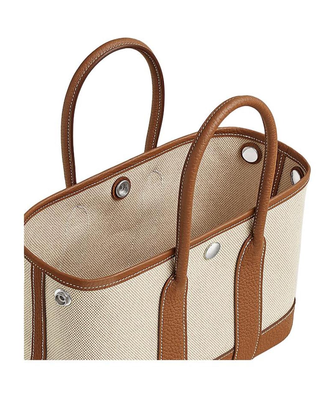 HERMES Бежевая сумка через плечо, фото 3