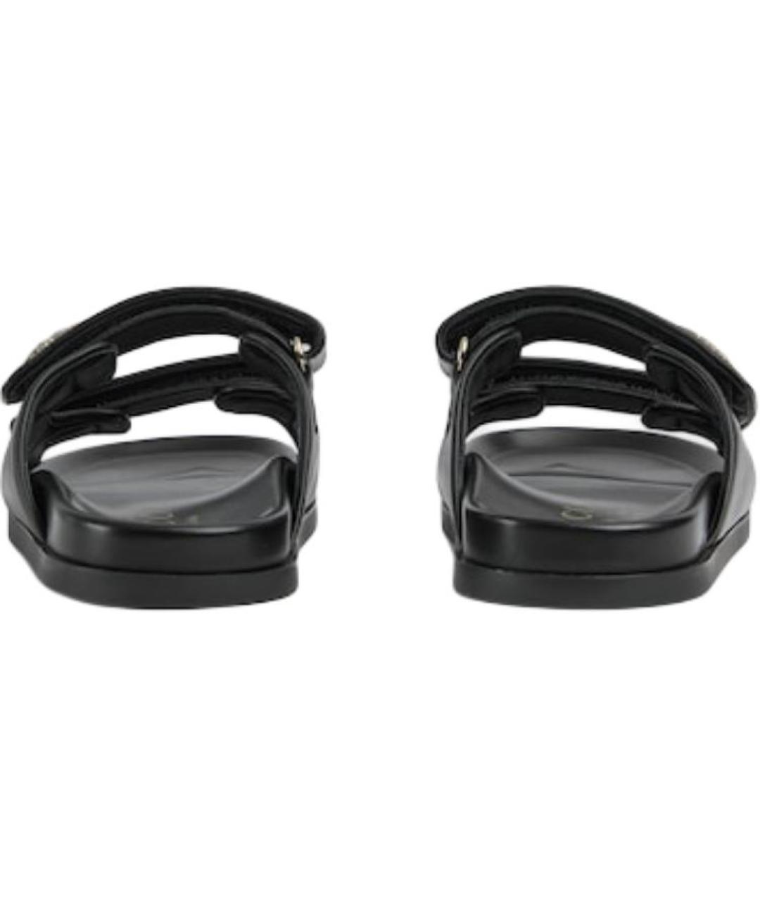 GUCCI Черные сандалии, фото 5