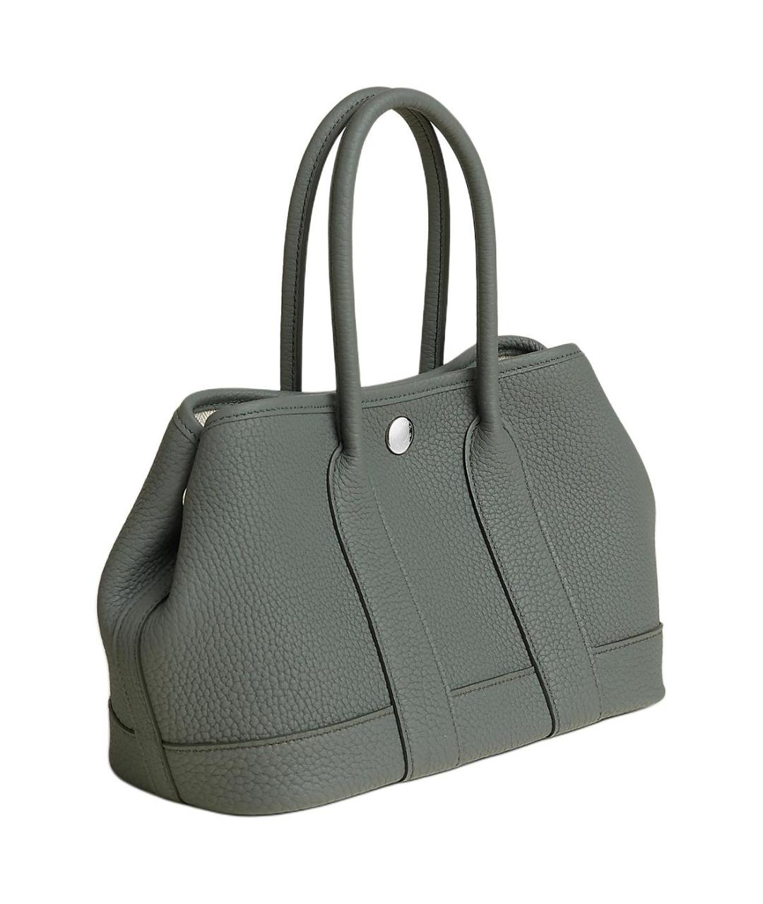 HERMES Зеленая сумка через плечо, фото 3