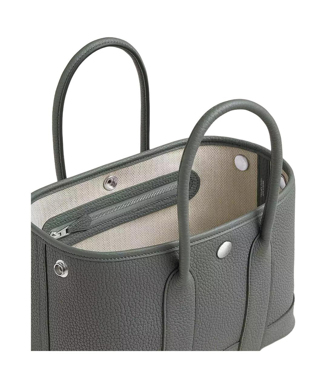 HERMES Зеленая сумка через плечо, фото 4