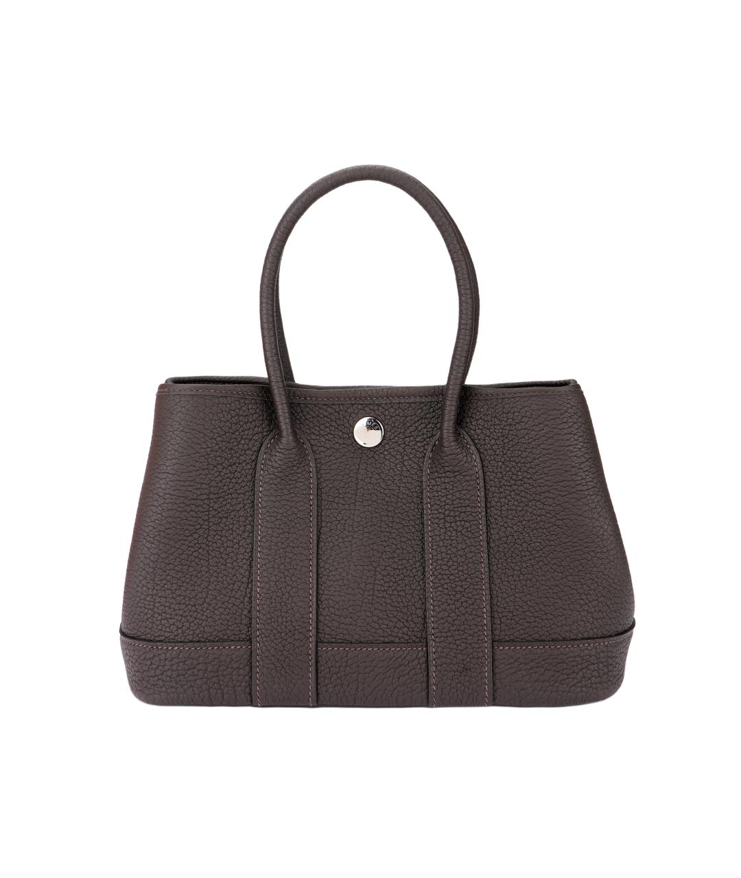 HERMES Коричневая сумка через плечо, фото 4