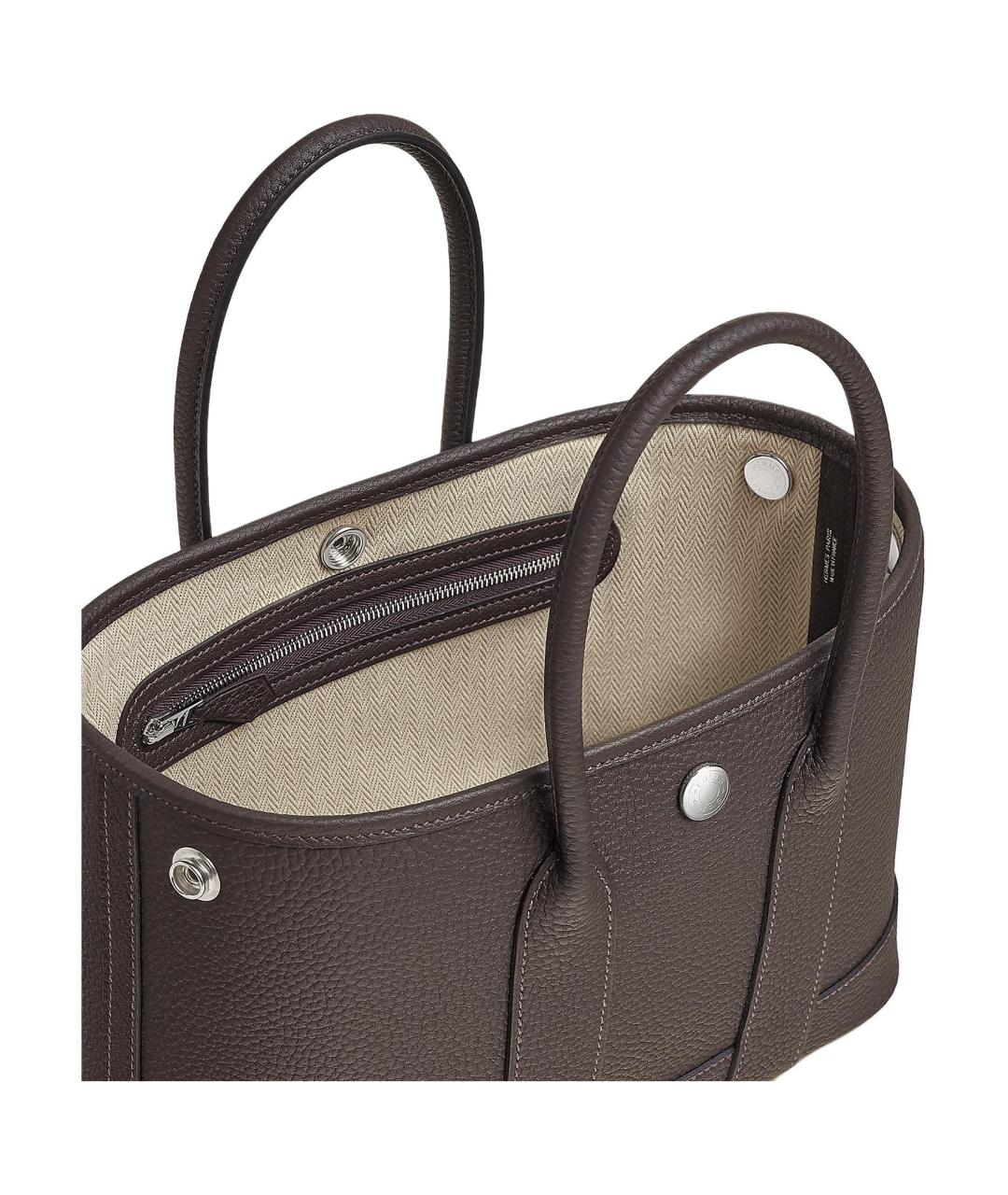 HERMES Коричневая сумка через плечо, фото 3