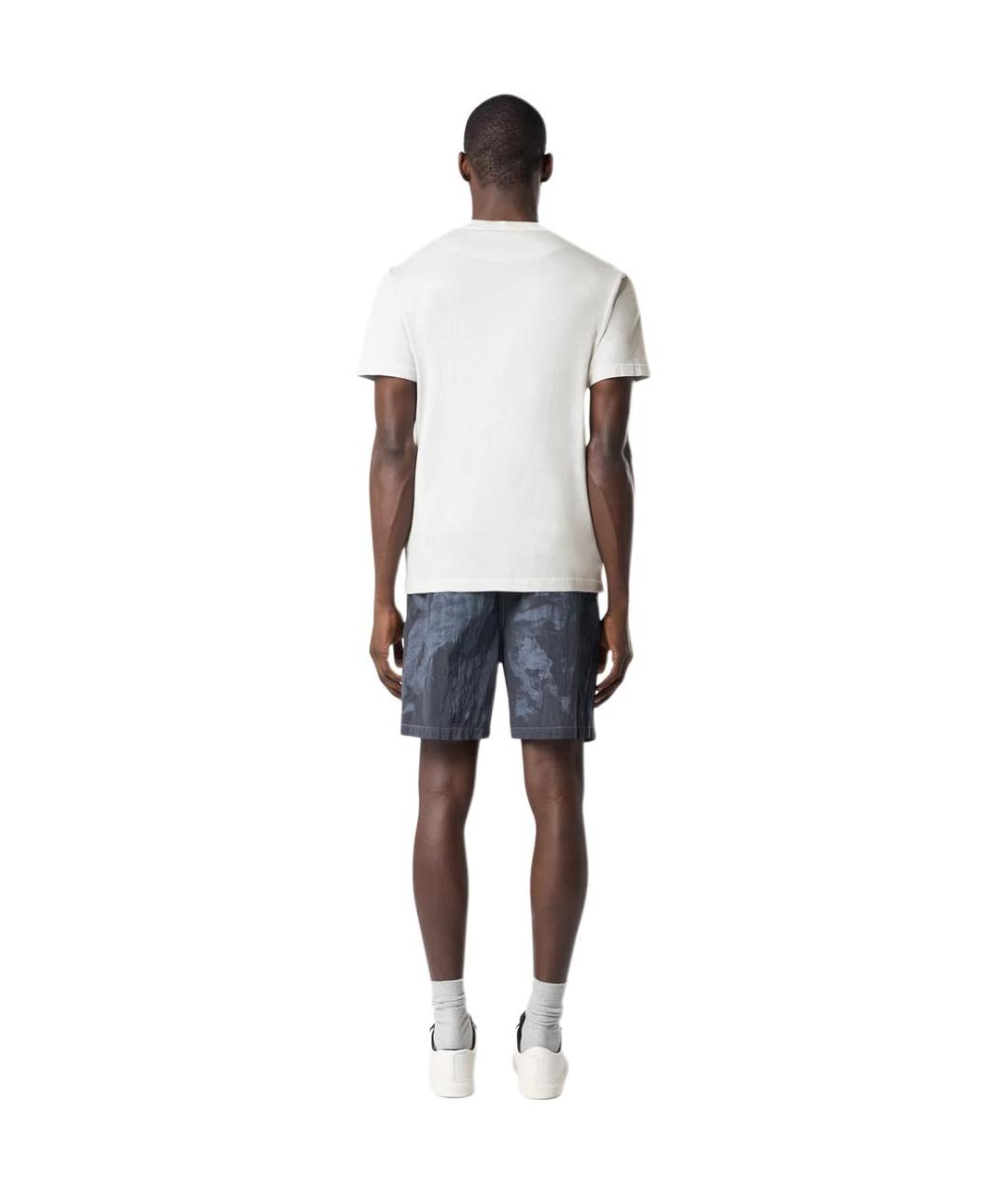 STONE ISLAND Серая футболка, фото 4