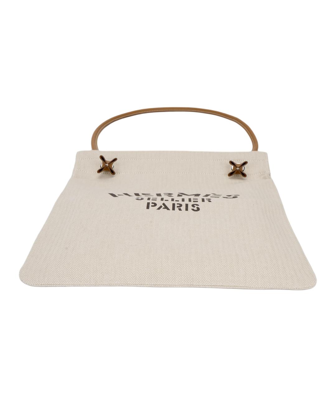 HERMES Белая сумка через плечо, фото 4