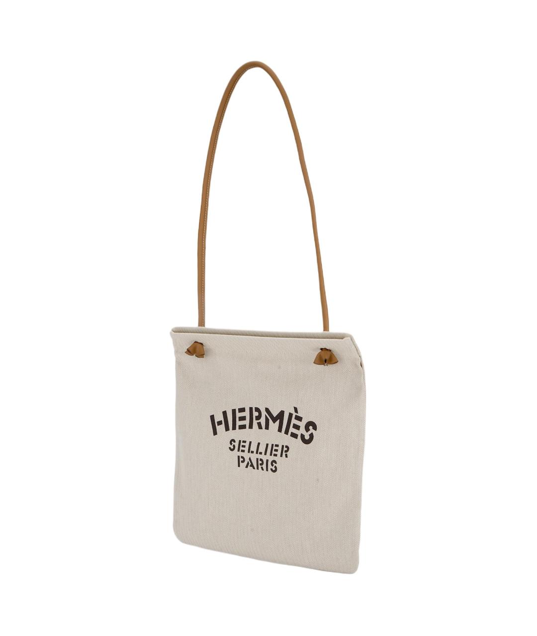 HERMES Белая сумка через плечо, фото 2