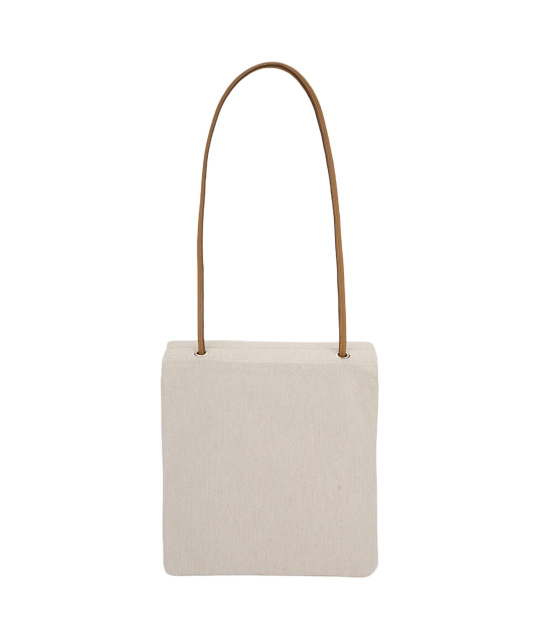 HERMES Белая сумка через плечо, фото 3