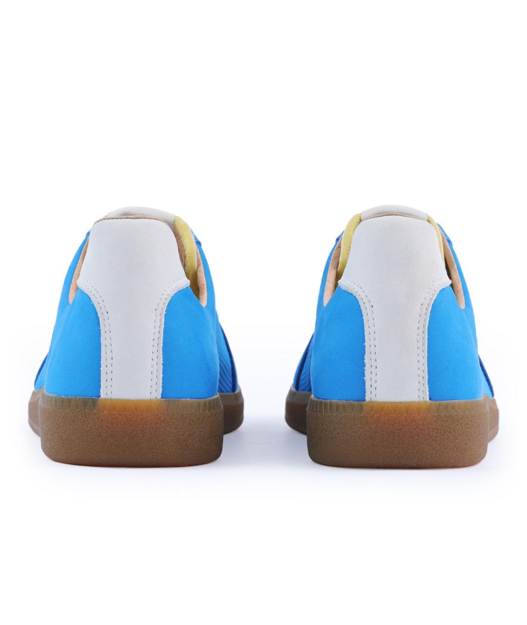 PANE Синие кожаные кеды, фото 5