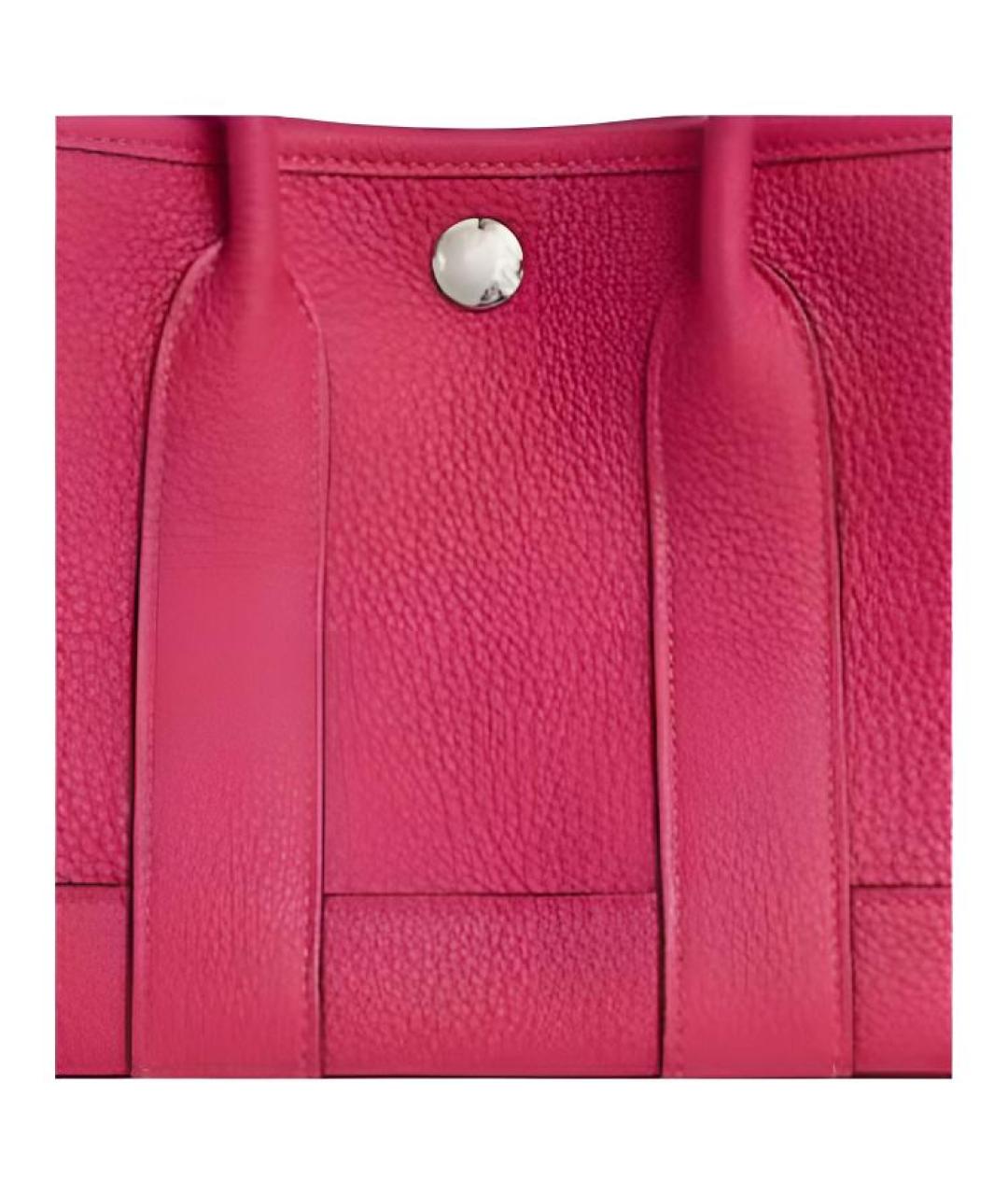 HERMES Розовая сумка через плечо, фото 4