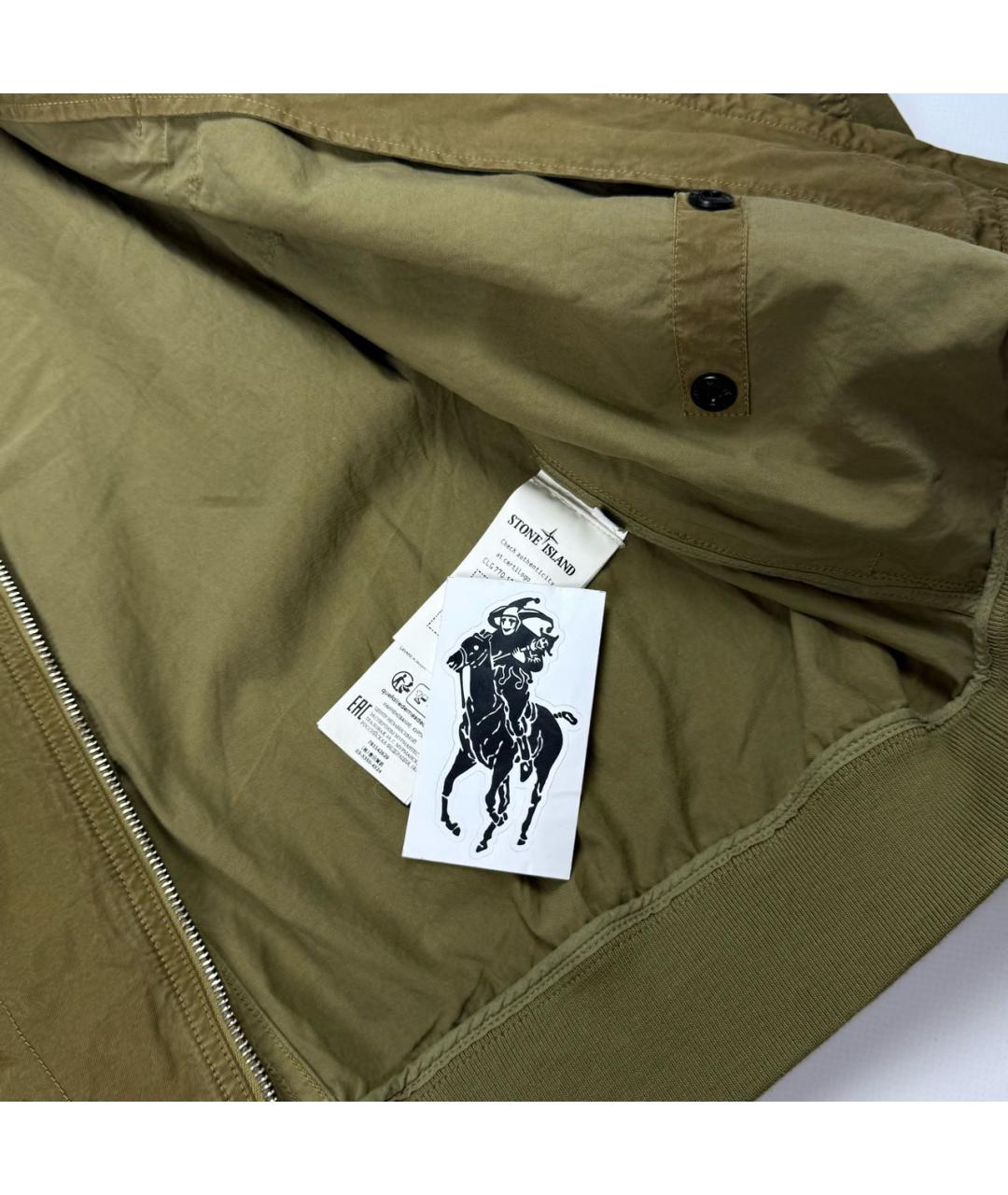 STONE ISLAND Горчичная куртка, фото 5