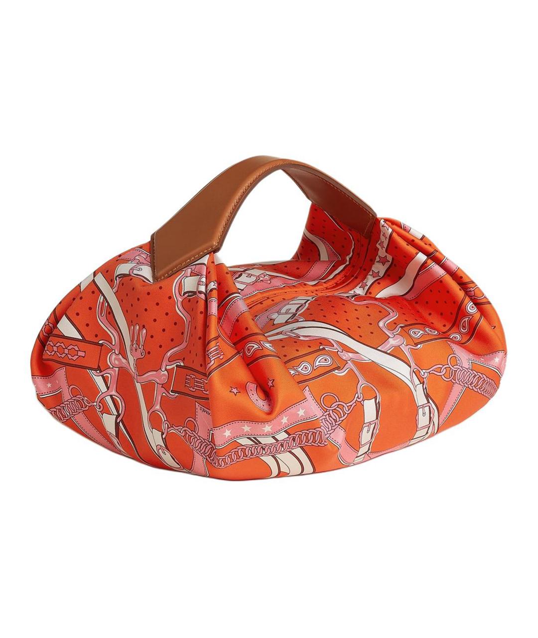 HERMES Оранжевая сумка через плечо, фото 2