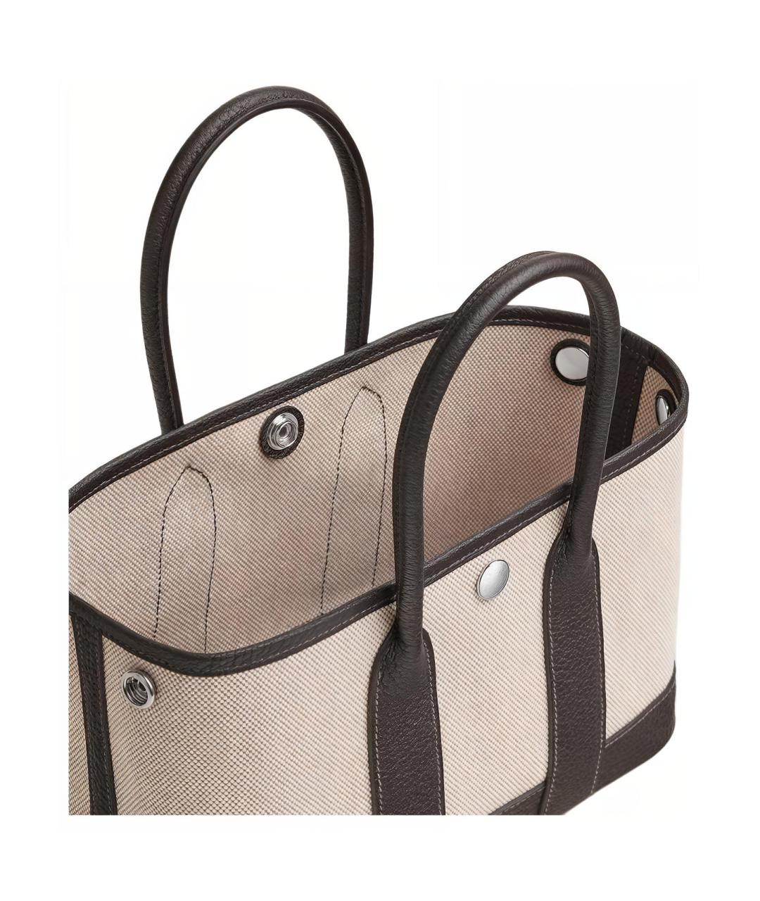 HERMES Бежевая сумка через плечо, фото 3