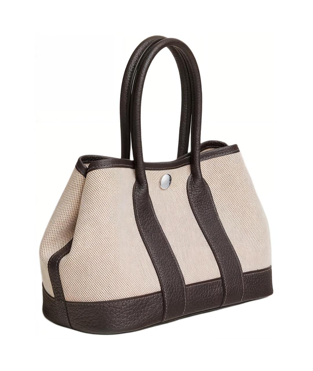 HERMES Бежевая сумка через плечо, фото 2