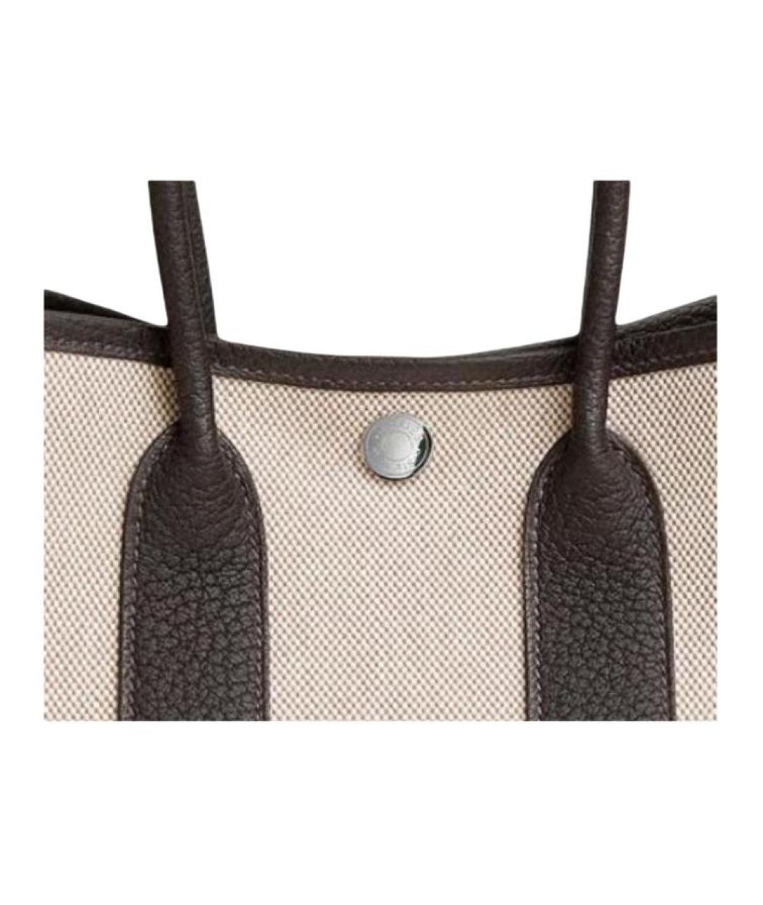 HERMES Бежевая сумка через плечо, фото 4