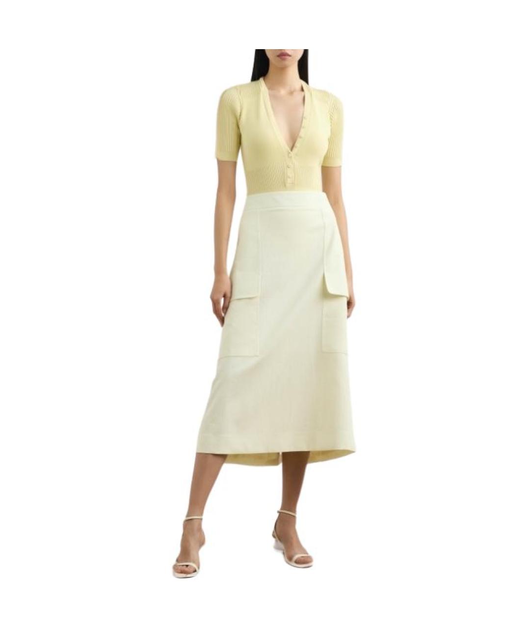 JACQUEMUS Бежевое боди, фото 2