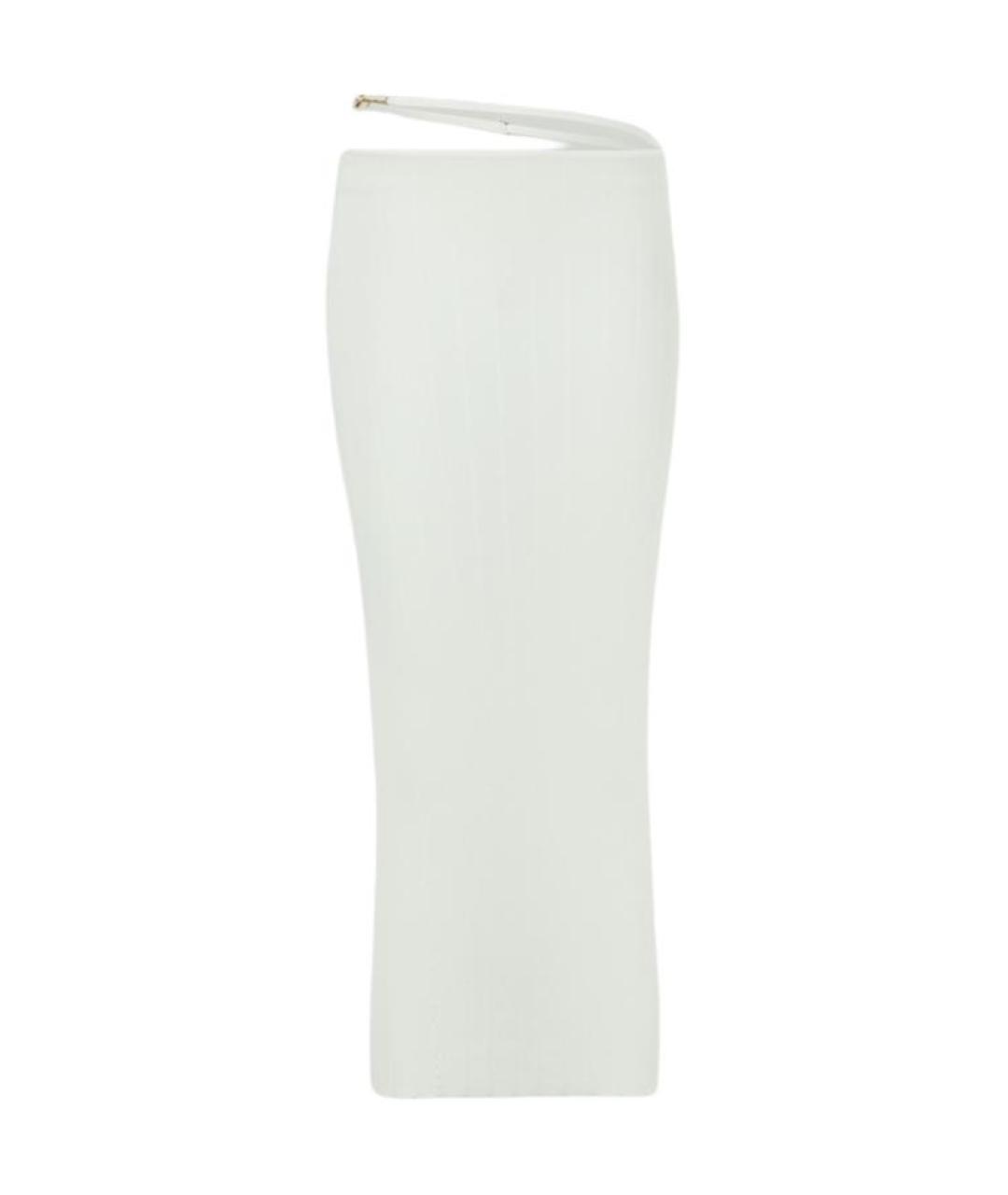 JACQUEMUS Белая юбка макси, фото 1