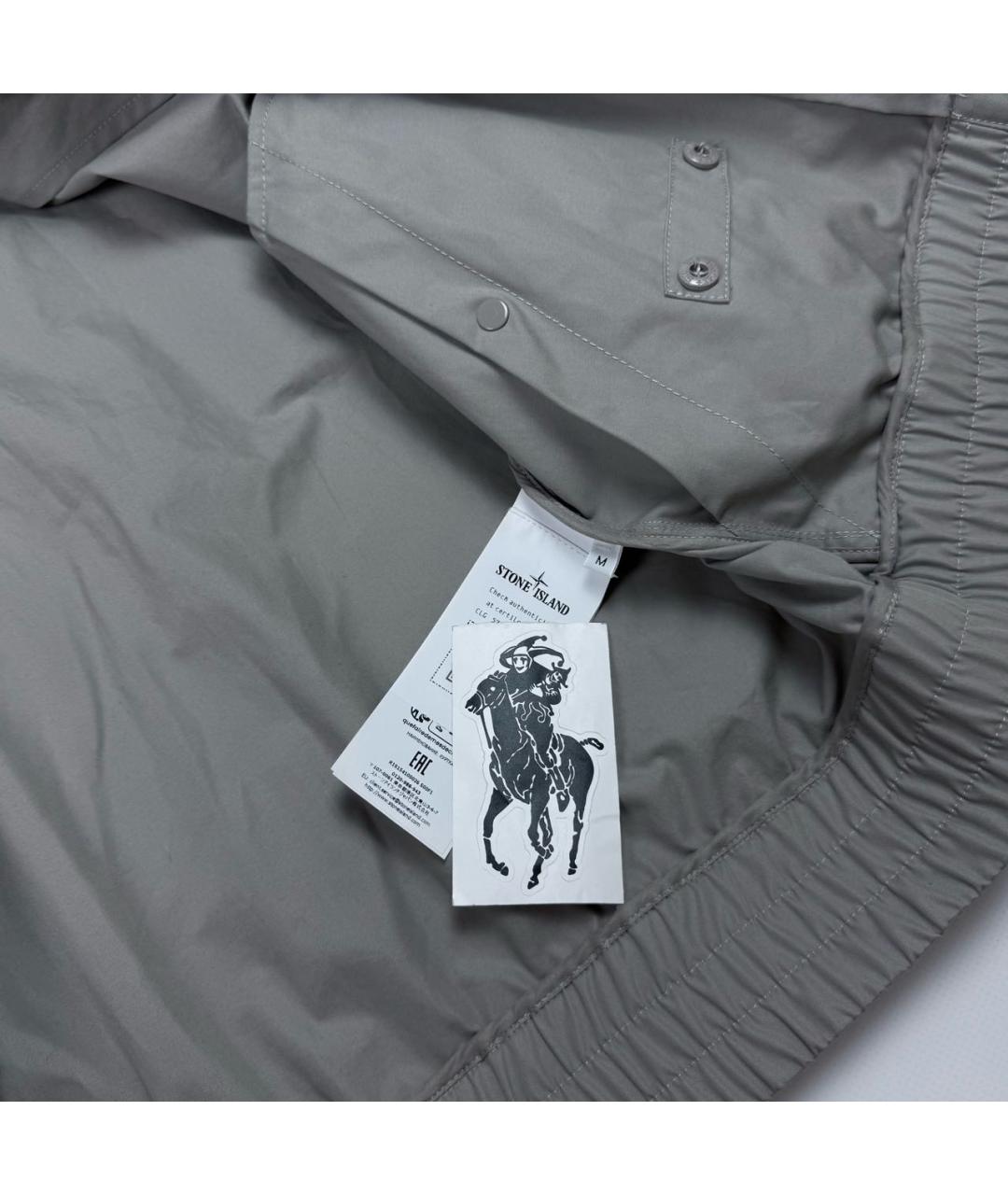STONE ISLAND Серая куртка, фото 5