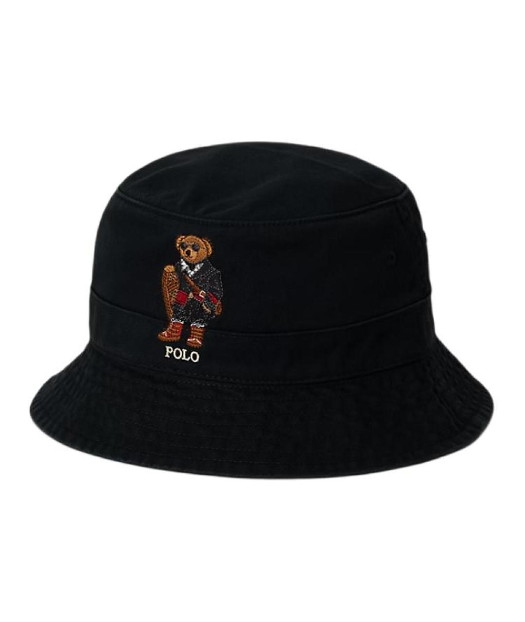 POLO RALPH LAUREN Черная шляпа, фото 1