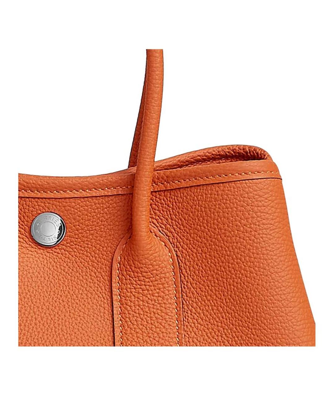 HERMES Оранжевая сумка через плечо, фото 4