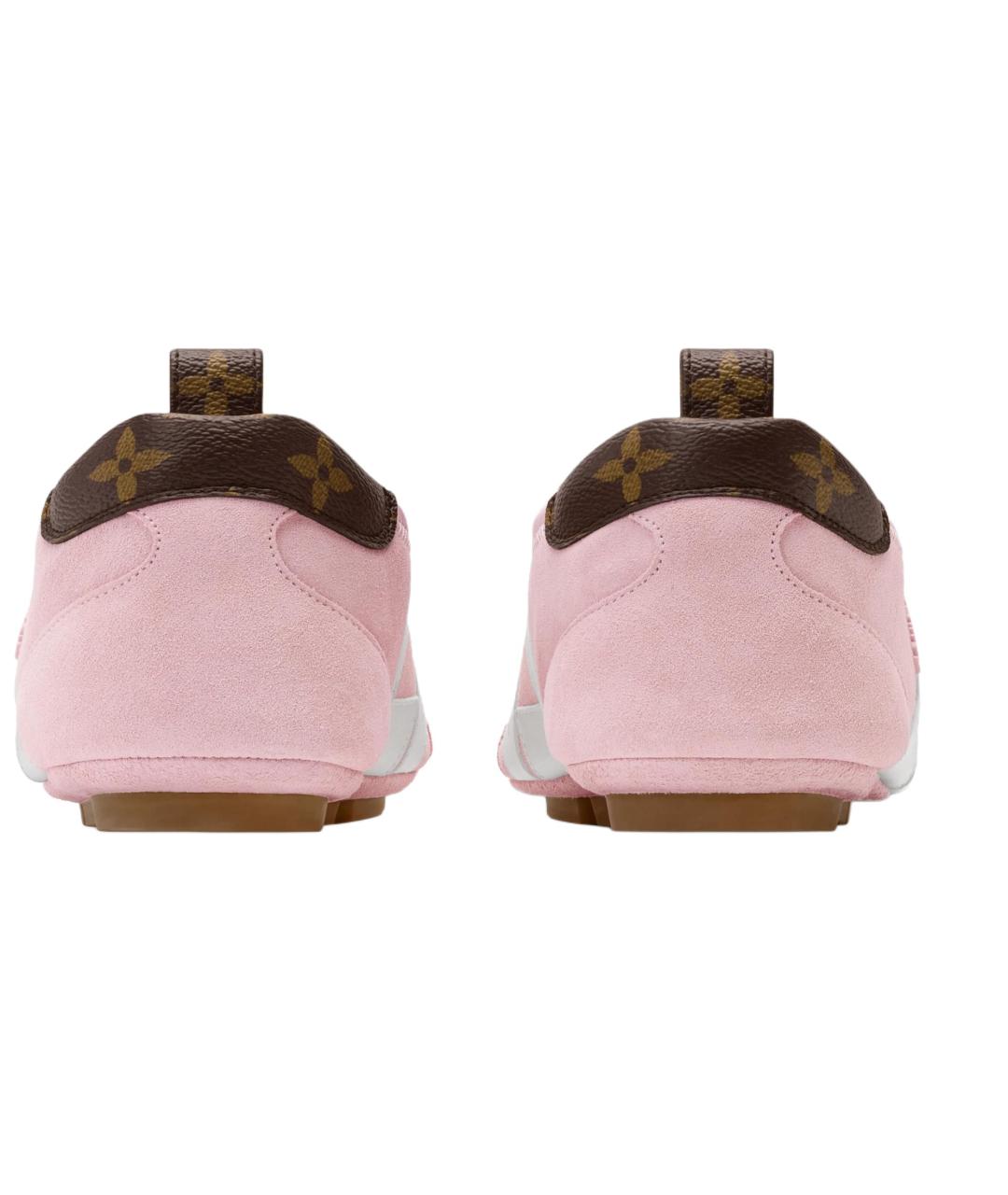 LOUIS VUITTON Розовые кроссовки, фото 5