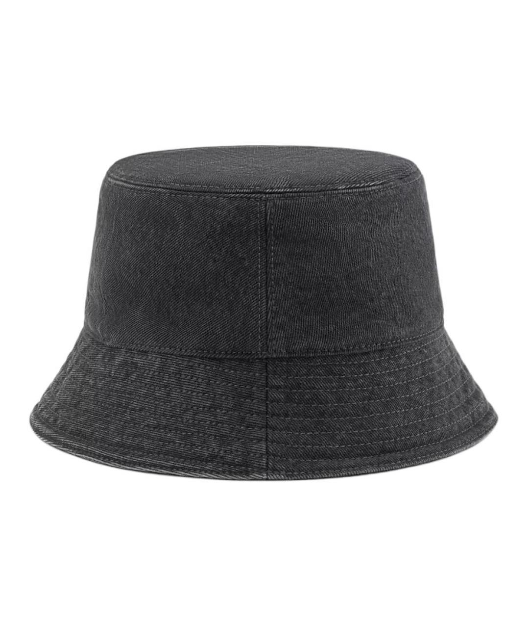 LOUIS VUITTON Черная хлопковая шляпа, фото 3