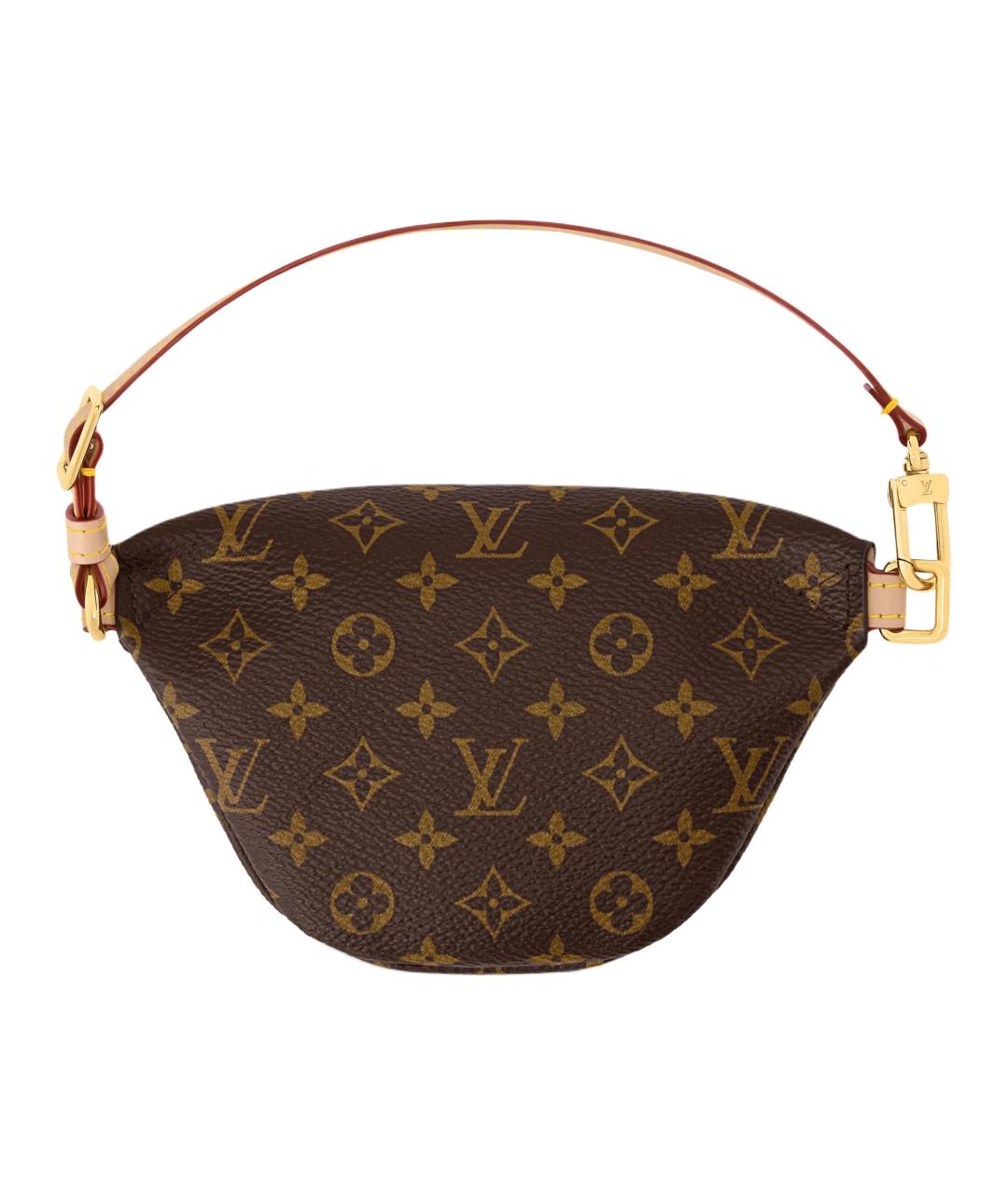 LOUIS VUITTON Коричневая поясная сумка, фото 3