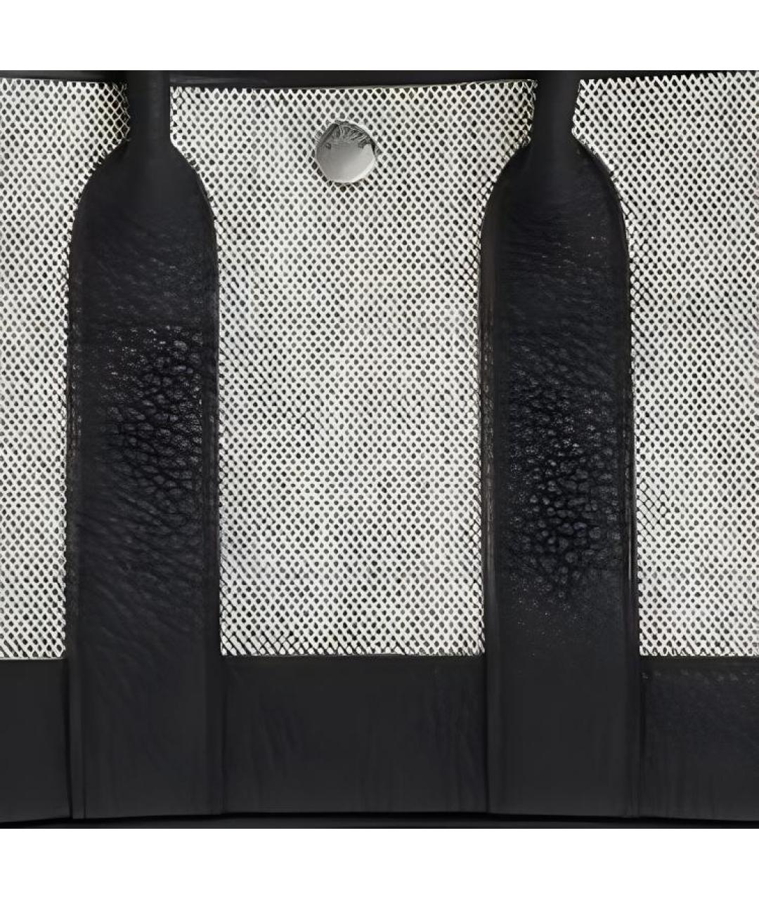 HERMES Черная сумка с короткими ручками, фото 4