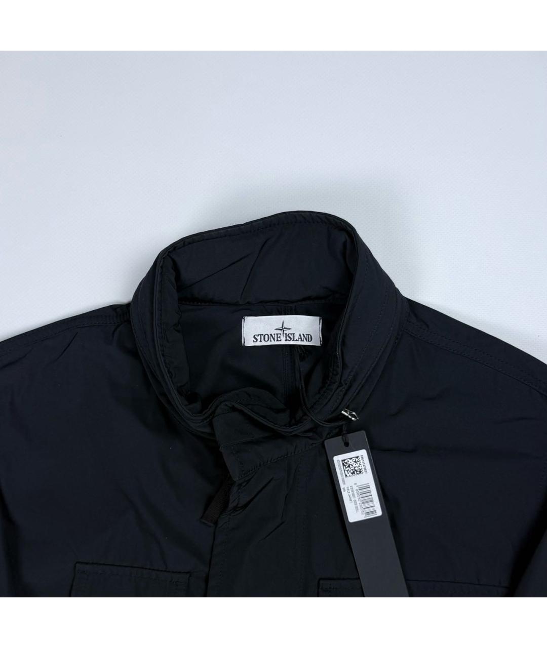 STONE ISLAND Черная куртка, фото 3