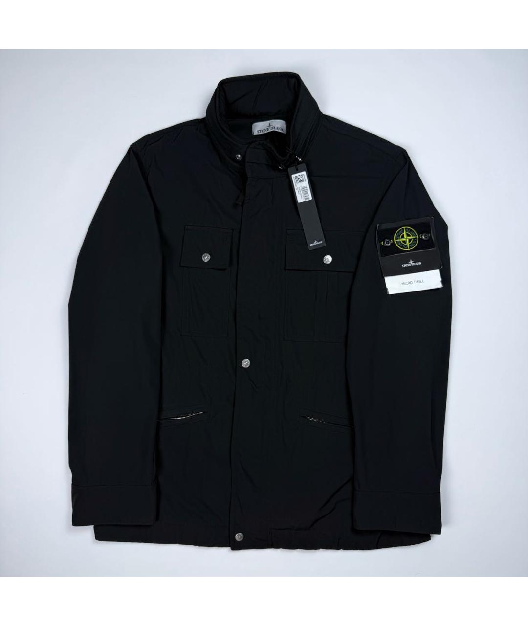 STONE ISLAND Черная куртка, фото 6