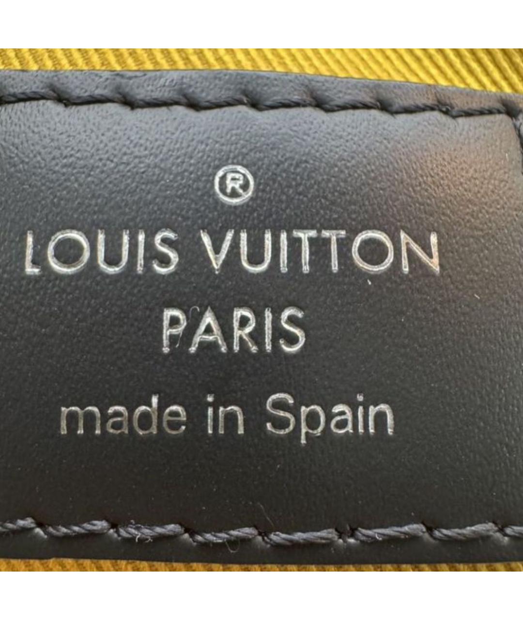 LOUIS VUITTON Антрацитовая сумка через плечо, фото 6