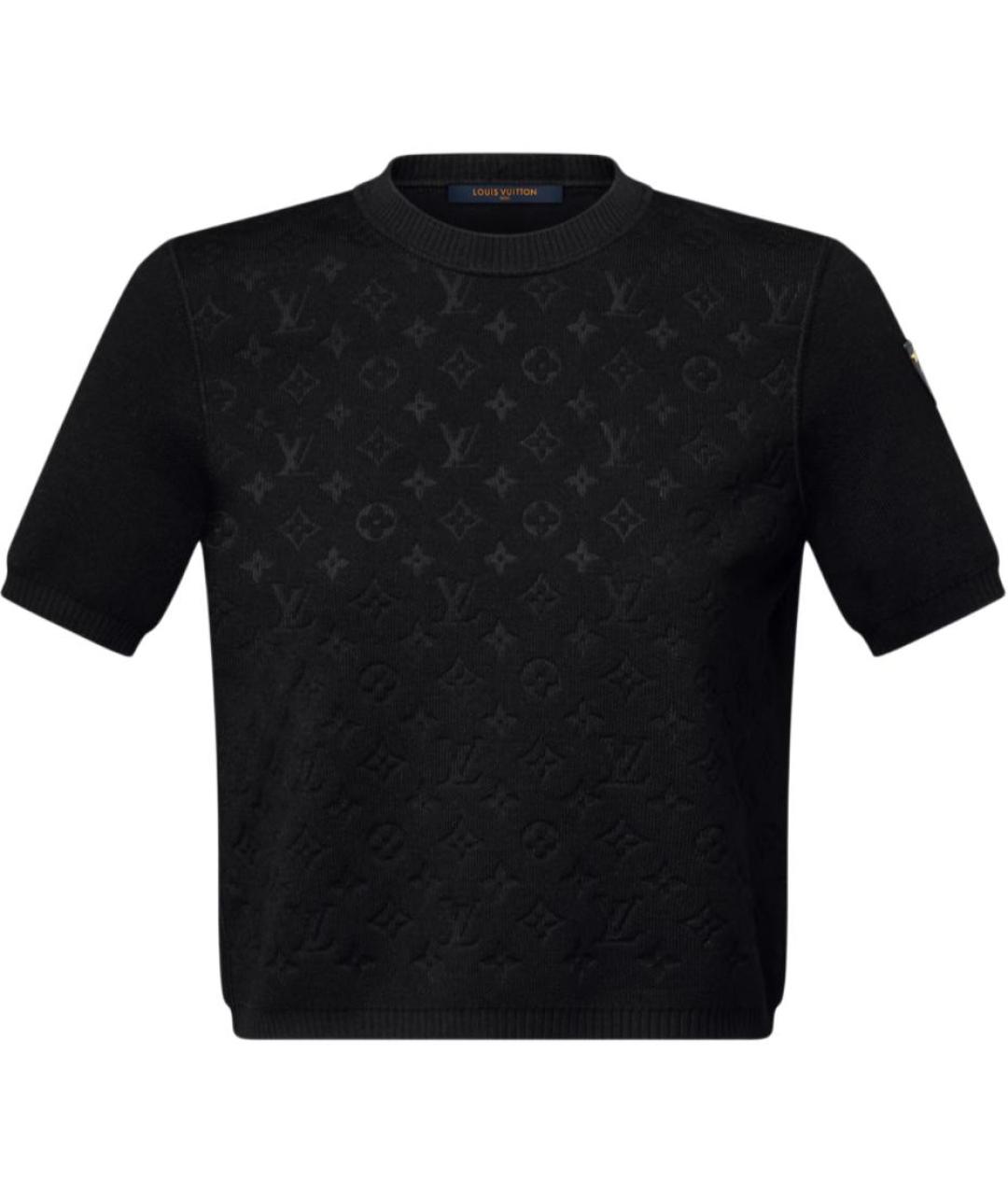 LOUIS VUITTON Черный джемпер / свитер, фото 1