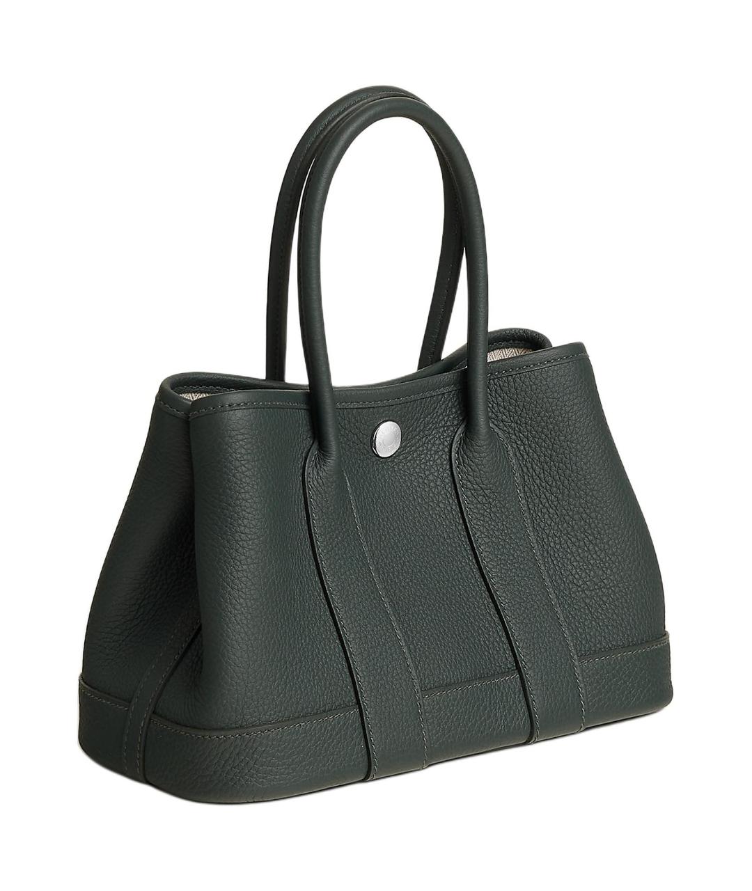 HERMES Зеленая сумка через плечо, фото 2