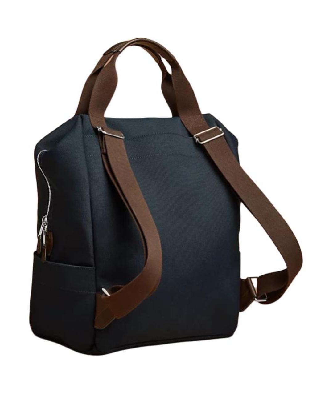 HERMES Синий рюкзак, фото 2