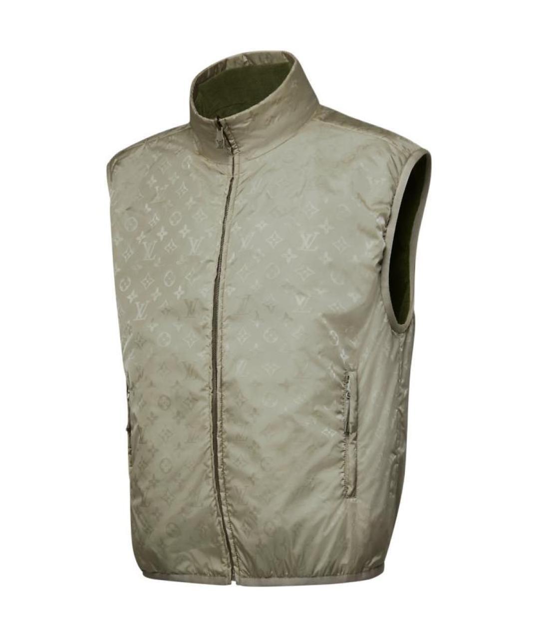 LOUIS VUITTON Зеленый жилет, фото 4