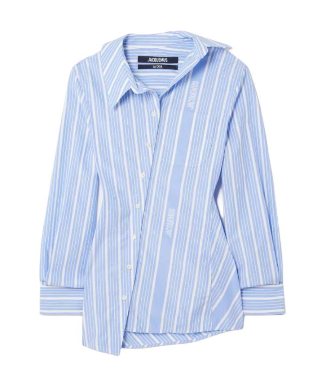 JACQUEMUS Голубая рубашка, фото 1