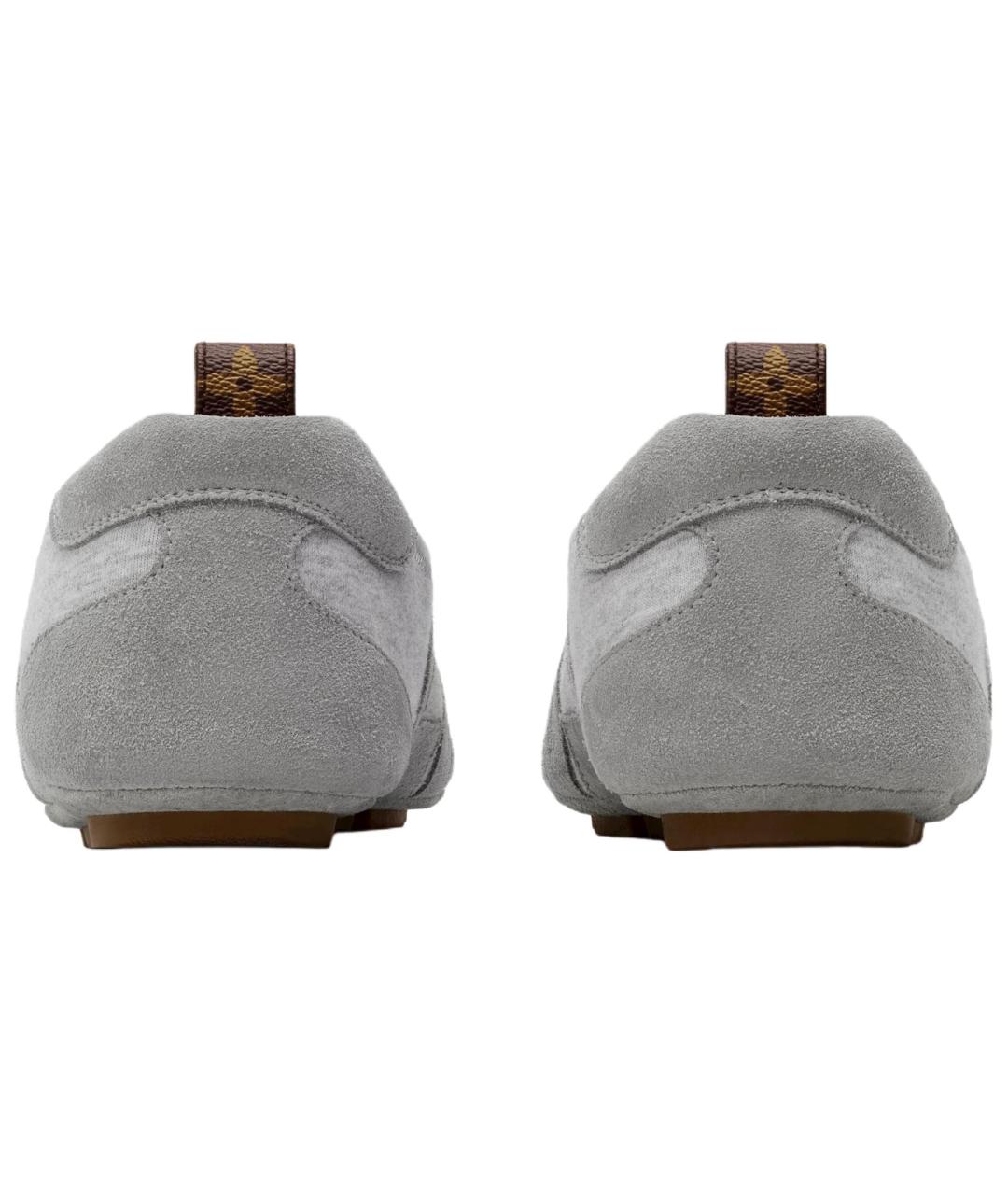 LOUIS VUITTON Серые кеды, фото 5