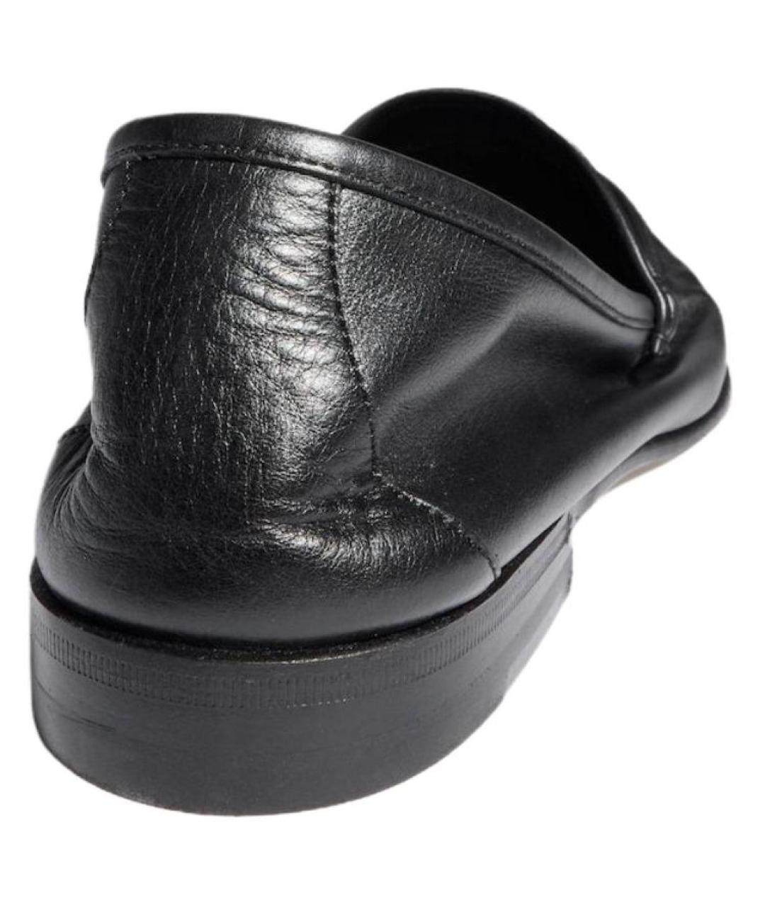 GUCCI Черные кожаные туфли, фото 4