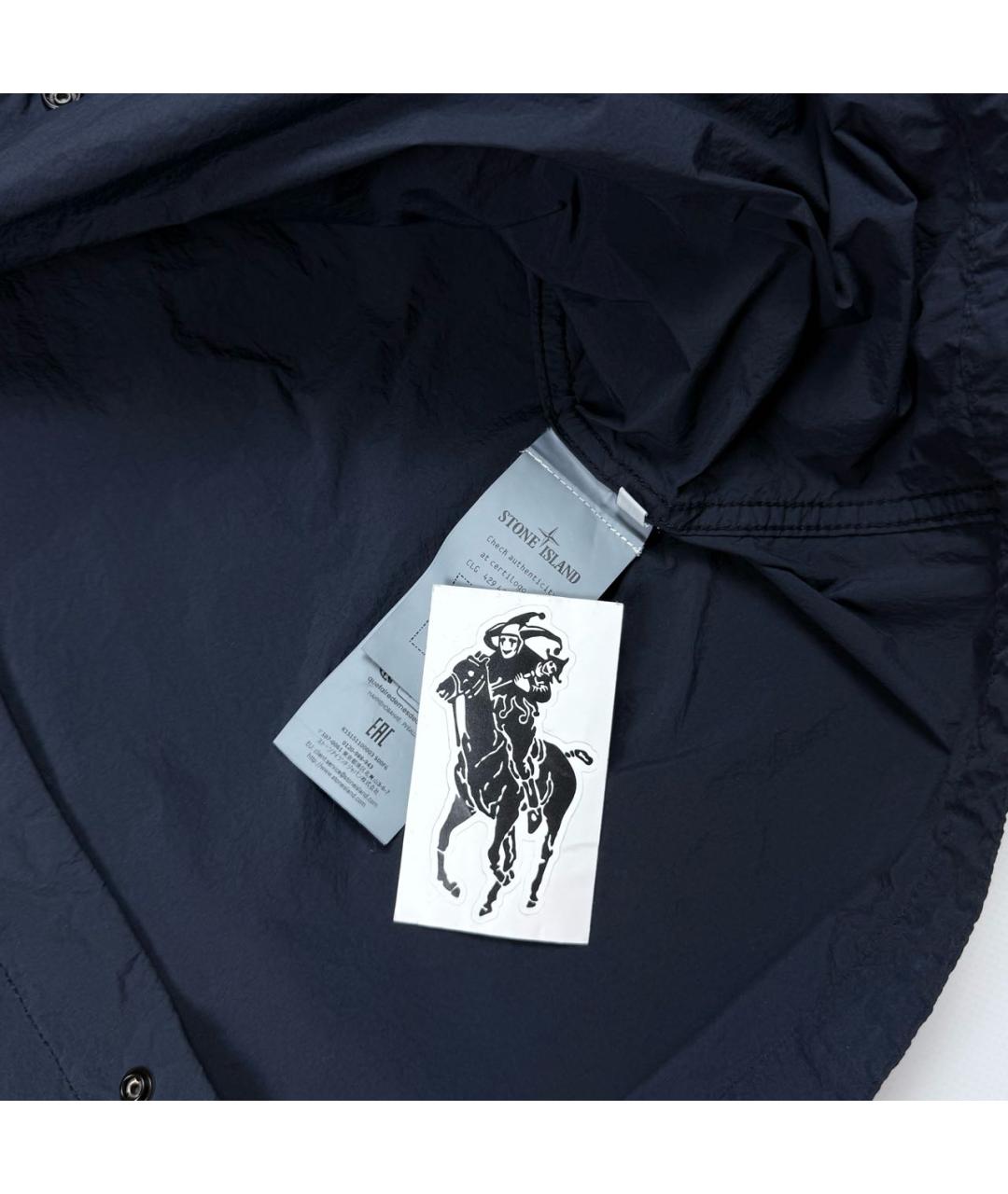 STONE ISLAND Черная куртка, фото 5