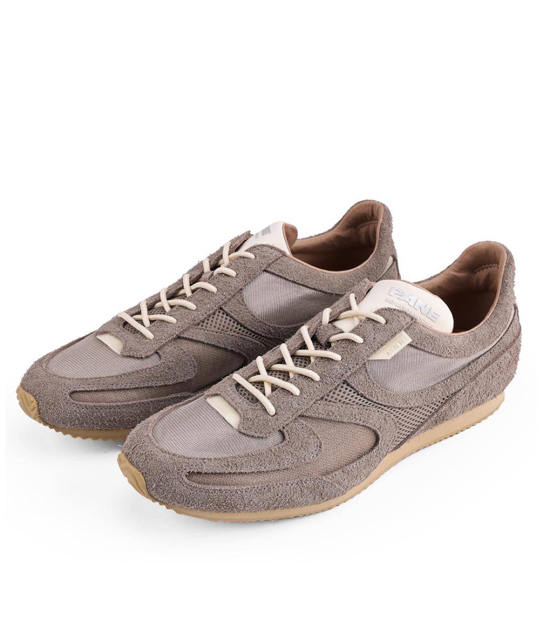PANE Серые замшевые кроссовки, фото 3