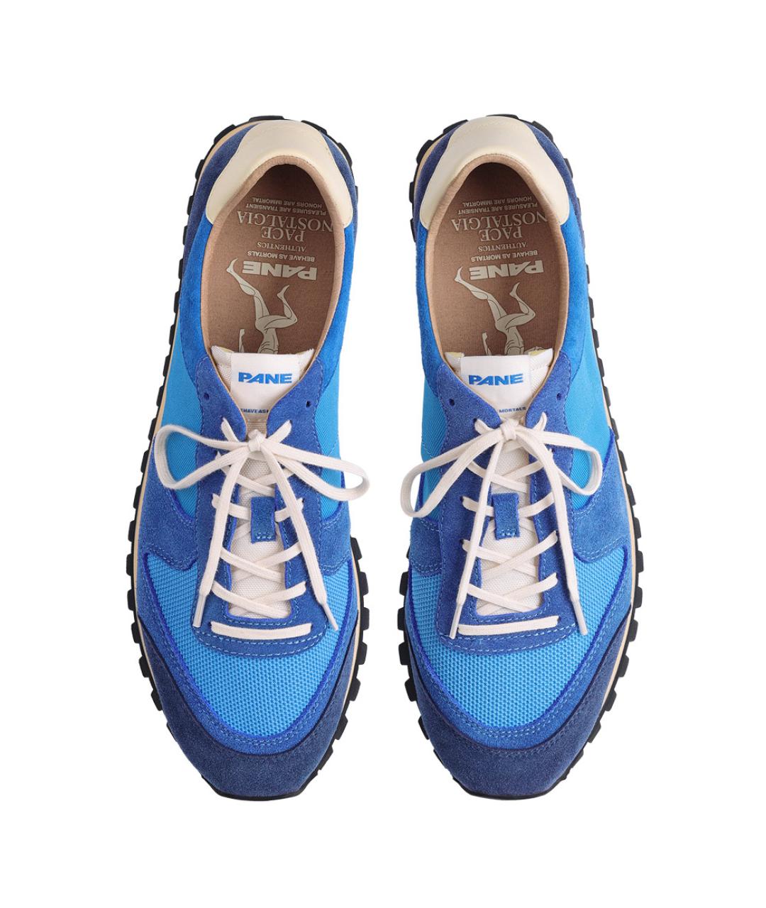 PANE Синие текстильные кроссовки, фото 4