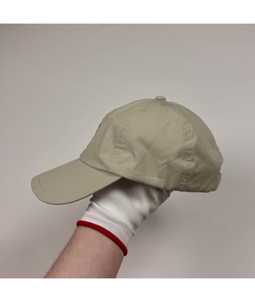 STONE ISLAND Бежевая кепка/бейсболка, фото 3
