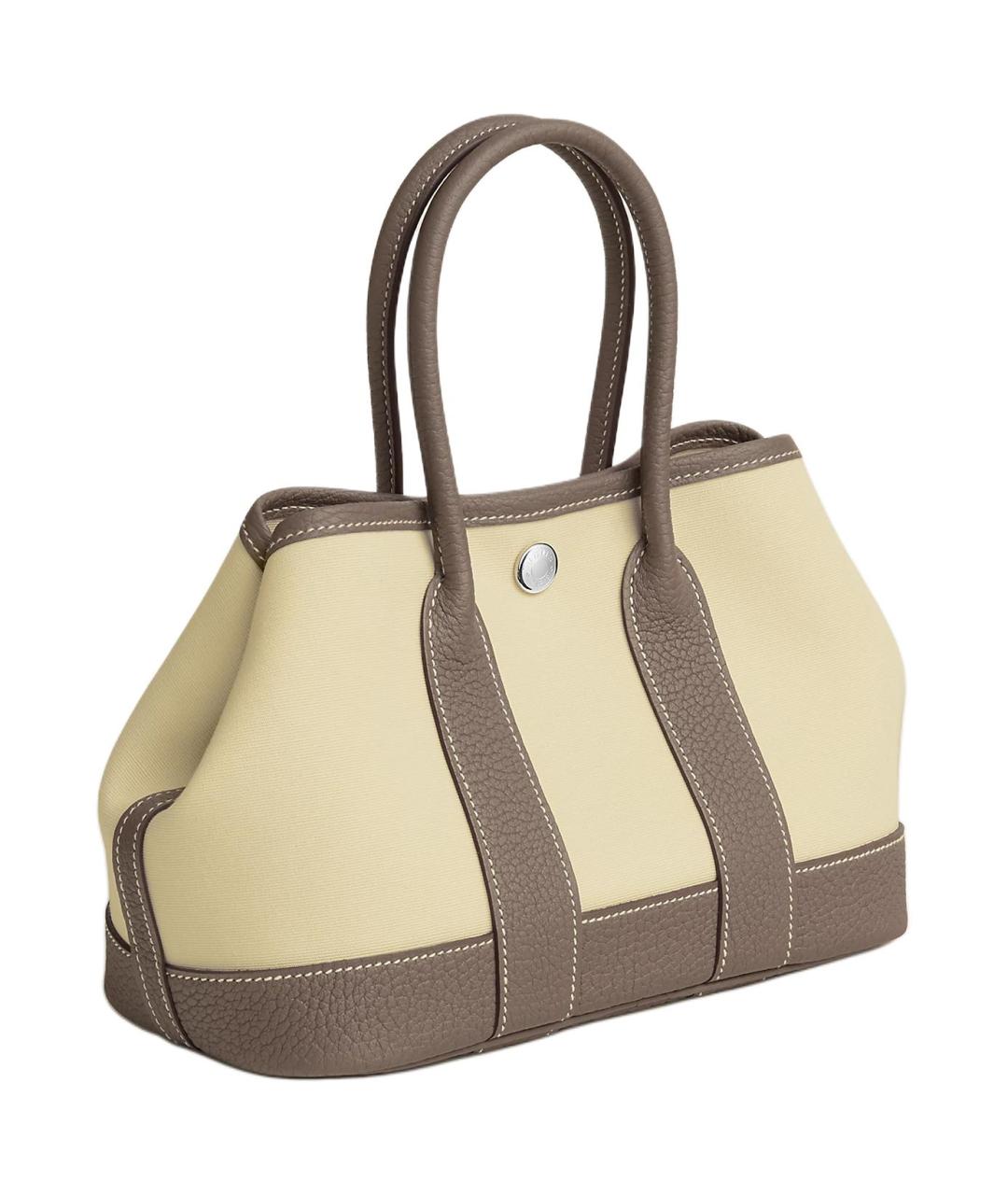 HERMES Бежевая сумка через плечо, фото 2