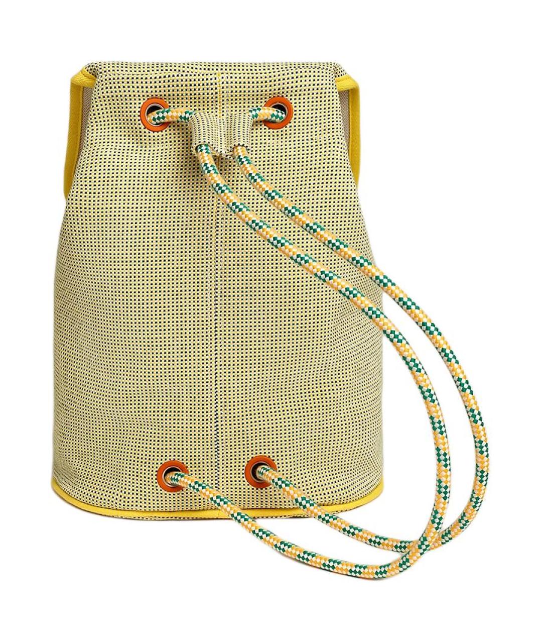 HERMES Зеленый рюкзак, фото 2